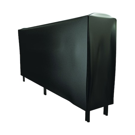 B & K Panacea Black Matte Vinyl Log Rack Cover 15214